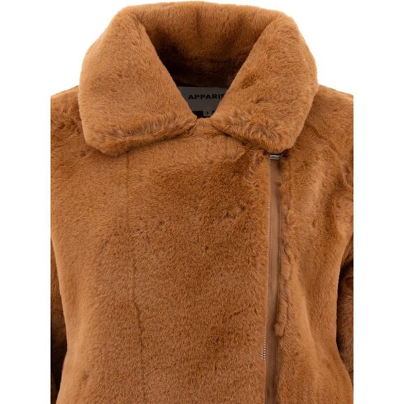 Apparis Dahlia Biker Coat tag size M Women - Picture 3 of 4